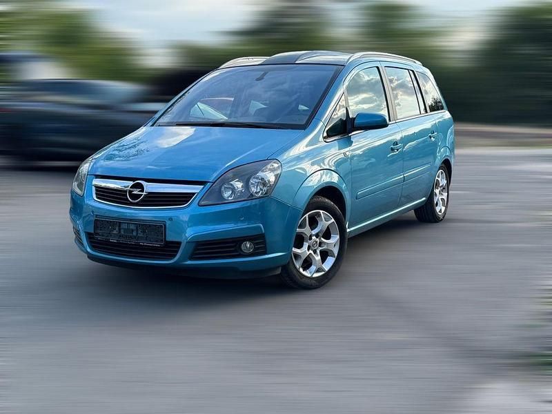 Blau Gebraucht 2006 Opel Zafira Cosmo Van / Kleinbus | 4.490 € (Etwas zu teuer) - Bild 1/4