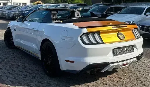 Gebraucht Ford Mustang GT 450 PS (330 kW) 2019 Weiß Cabrio