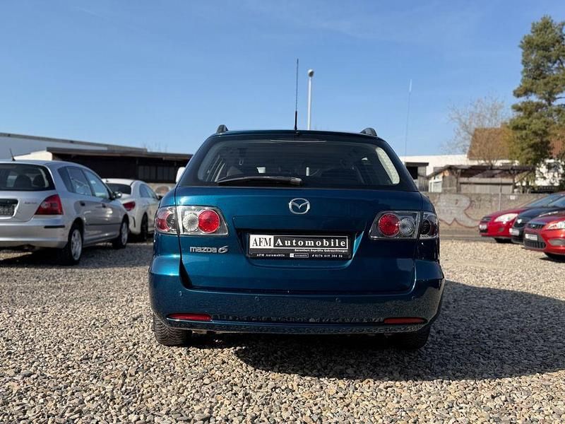 Gebraucht Mazda 6 Active 147 PS (108 kW) 2009 Blau Kombi