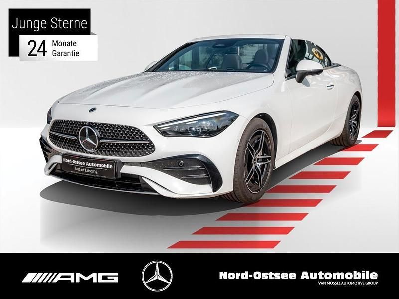 Unilack polarweiß Gebraucht 2024 Mercedes CLE200 AMG Cabrio | 55.490 € - Bild 1/4