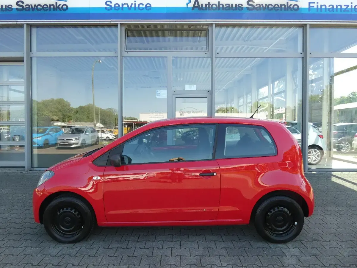 Gebraucht Seat Mii 60 PS (44 kW) 2014 Rot Kleinwagen