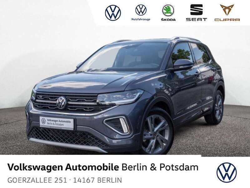Rauchgrau metallic Gebraucht 2024 VW T-Cross R-line SUV | 27.990 € (Etwas zu teuer) - Bild 1/4