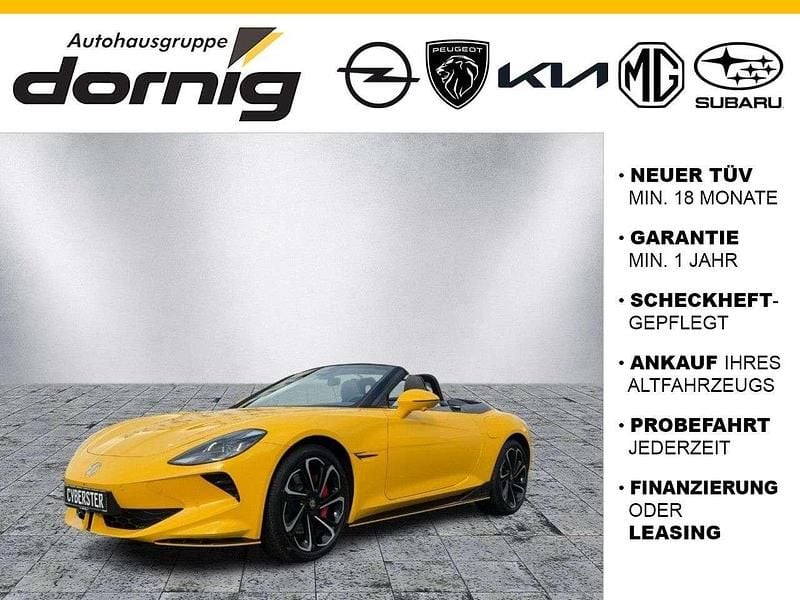 Neu MG Cyberster 375 kW (510 PS) 2026 Inca yellow Cabrio