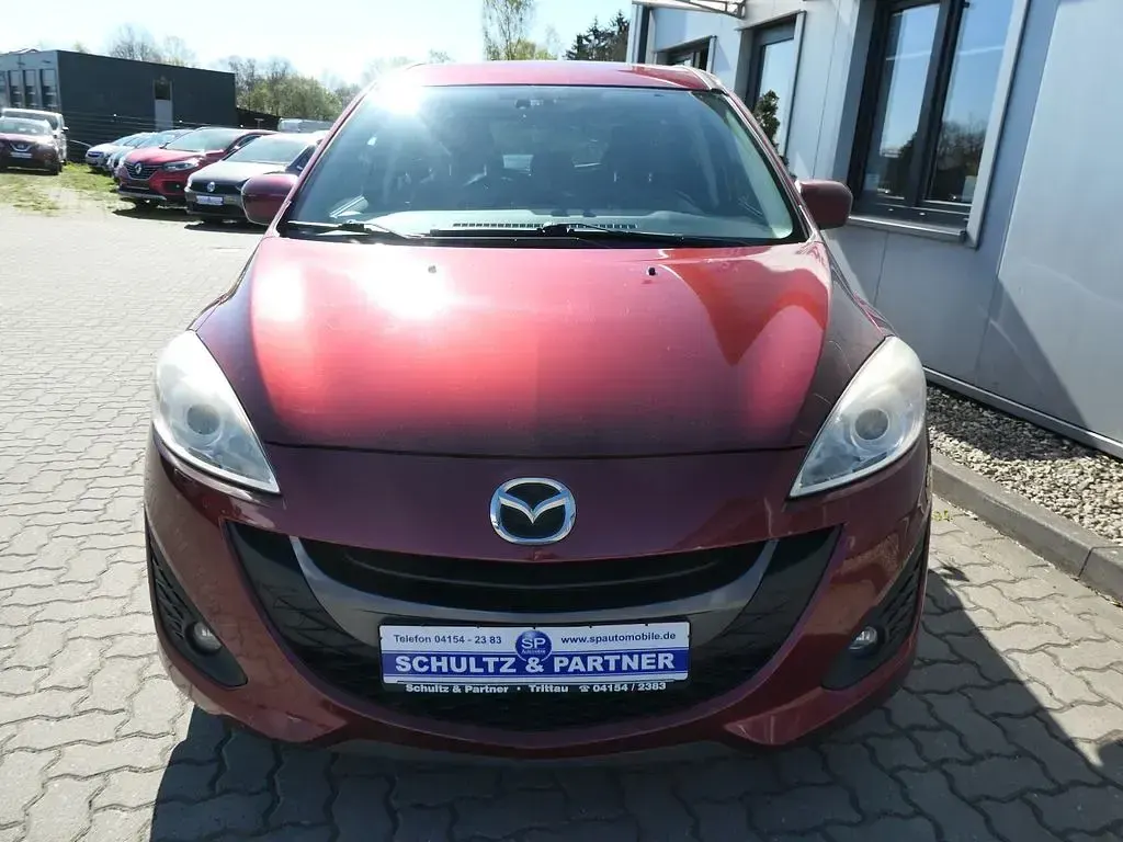 Usado Mazda 5 144 HP (105 kW) 2012 Vermelho Monovolume