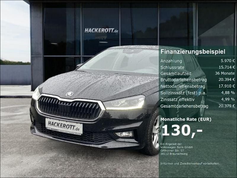 Gebraucht Skoda Fabia Drive 116 PS (85 kW) 2025 Schwarz Kleinwagen