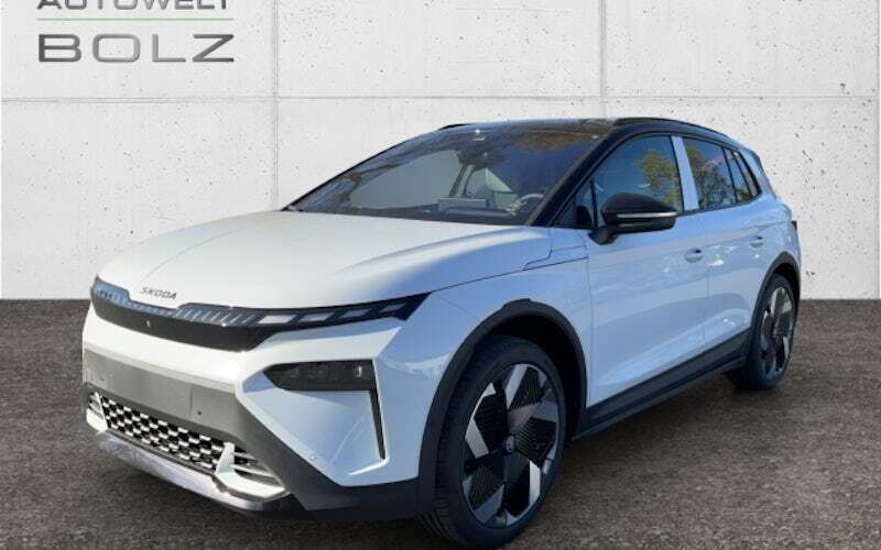 Weiss Neu 2025 Skoda Elroq First Edition SUV | 49.490 € (Fairer Preis) - Bild 1/4