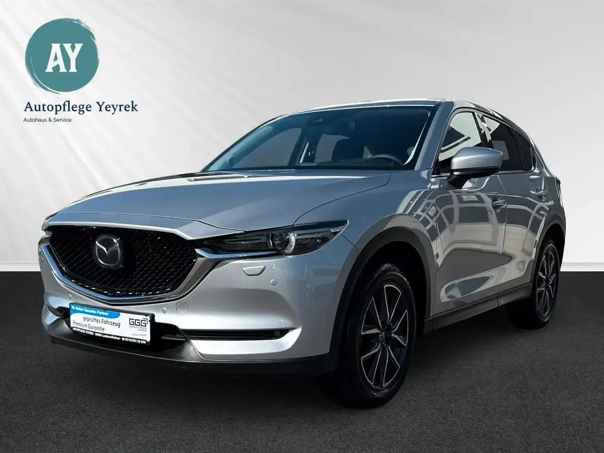 Gebraucht Mazda CX-5 Sports-Line 194 PS (142 kW) 2018 Sonic silver SUV