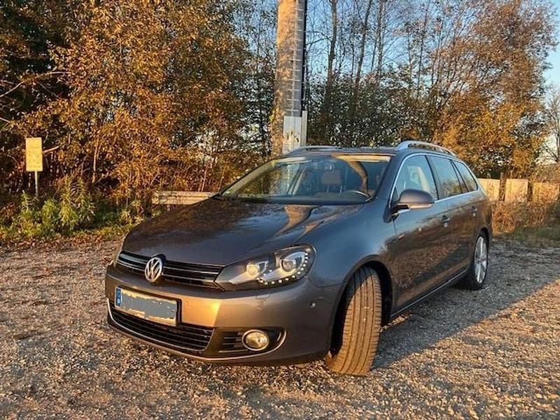 Grau Gebraucht 2012 VW Golf VII Highline Kombi | 5.900 € (Superpreis) - Bild 1/4