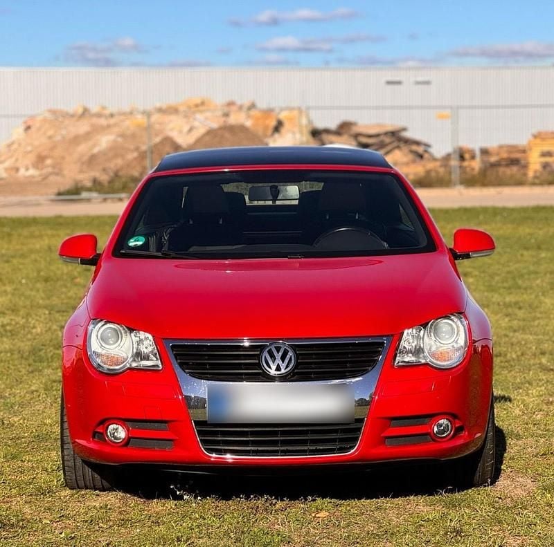 Second-hand VW Eos 140 CP (102 kW) 2006 Roșu Cabrio