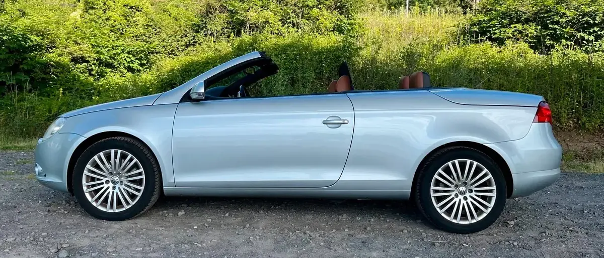 Gebraucht VW Eos 140 PS (102 kW) 2008 Silber Cabrio