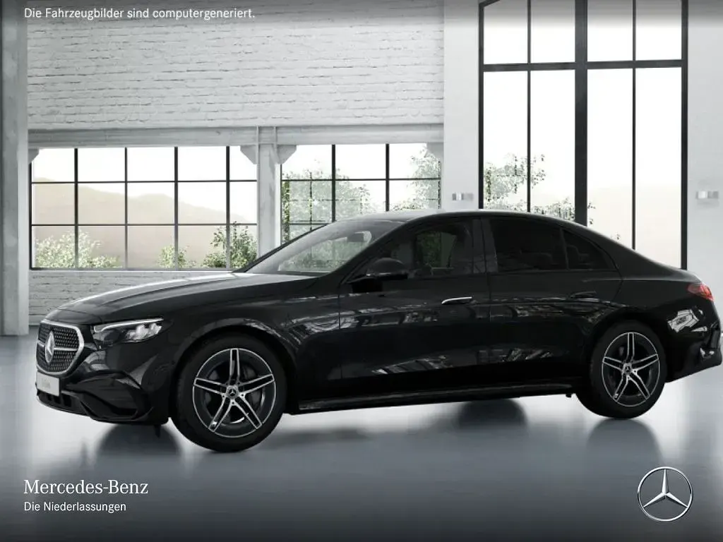 Usado Mercedes E200 AMG 204 CV (150 kW) 2025 Negro Berlina