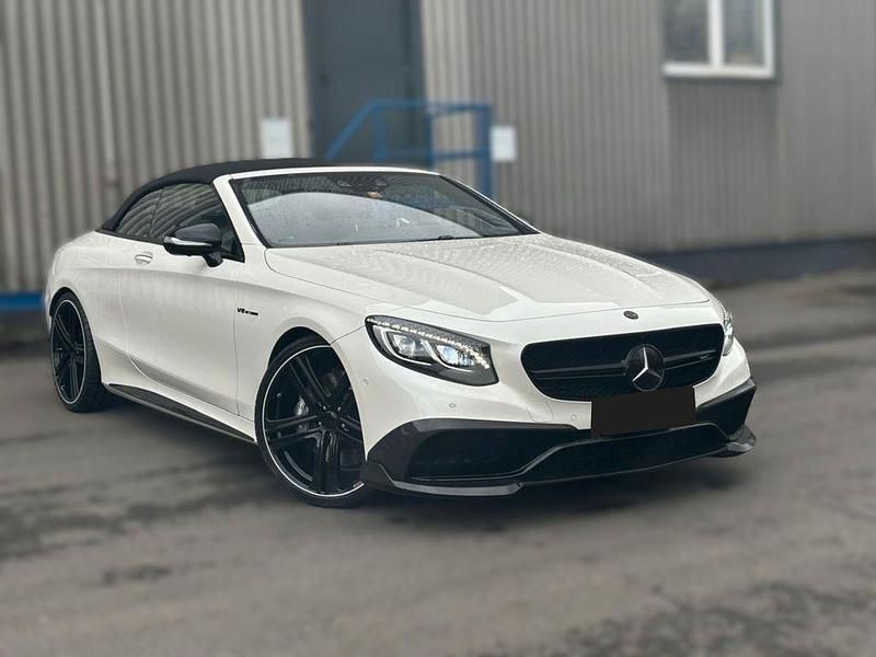 Weiß Gebraucht 2017 Mercedes S63 AMG AMG Cabrio | 115.999 € - Bild 1/4
