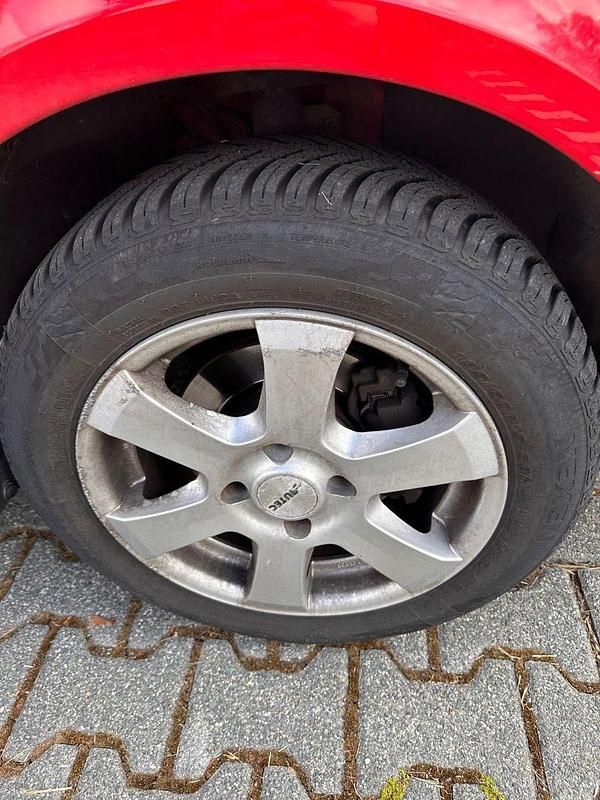 Gebraucht Peugeot 1007 88 PS (64 kW) 2005 Rot Van / Kleinbus