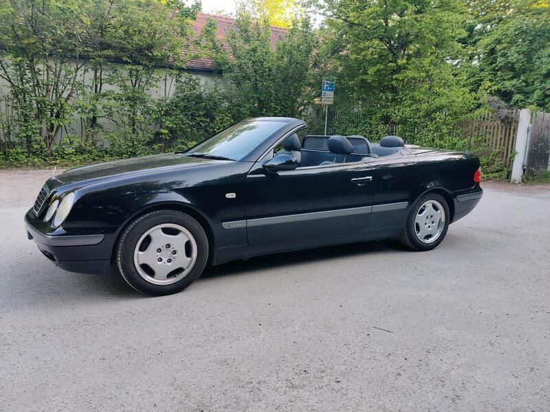 Schwarz Gebraucht 1999 Mercedes CLK200 Elegance Cabrio | 4.900 € (Fairer Preis) - Bild 1/4