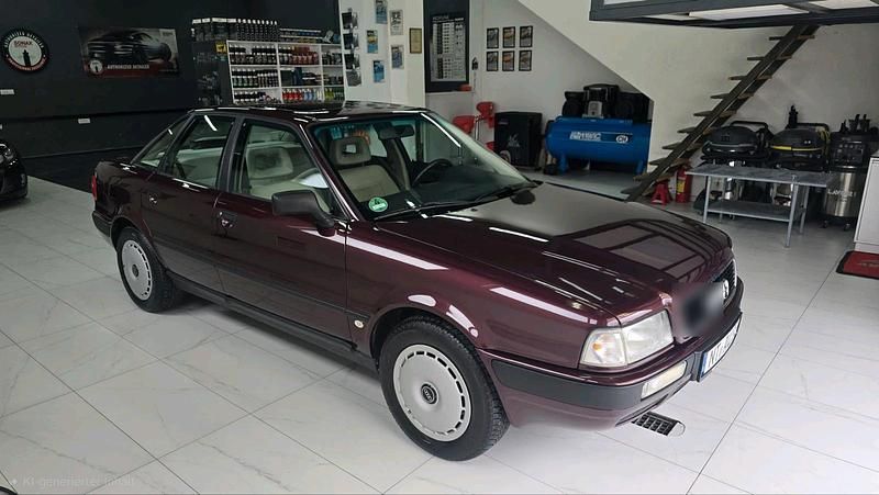 Gebraucht Audi 80 114 PS (83 kW) 1993 Rot Limousine