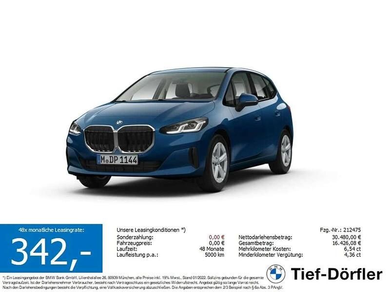 Gebraucht BMW 220 Active Tourer 156 PS (114 kW) 2025 Blau Van / Kleinbus