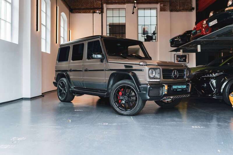 Designo gelboliv magno 6671 Gebraucht 2016 Mercedes G63 AMG AMG SUV | 69.900 € (Superpreis) - Bild 1/4