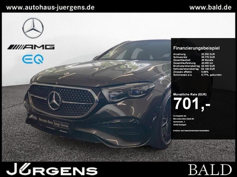 Graphitgrau metallic Gebraucht 2024 Mercedes E450 AMG Kombi | 68.890 € (Superpreis) - Bild 1/4