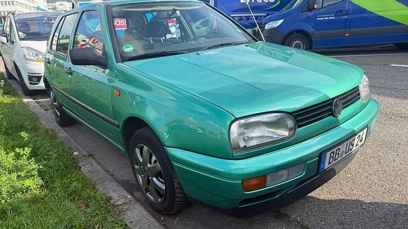 Grün Gebraucht 1996 VW Golf III Limousine | 1.399 € (Superpreis) - Bild 1/4