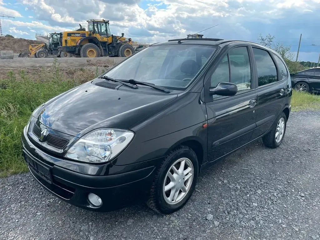 Gebraucht Renault Scénic Authentique 102 PS (75 kW) 2003 Schwarz Van / Kleinbus