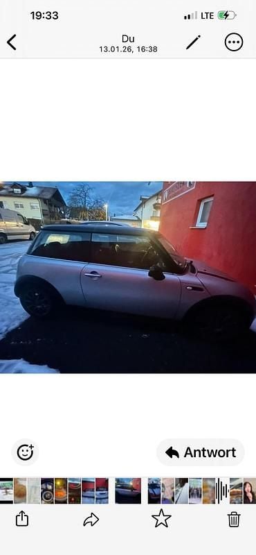 Gebraucht Mini Cooper 115 PS (84 kW) 2003 Silber Kleinwagen