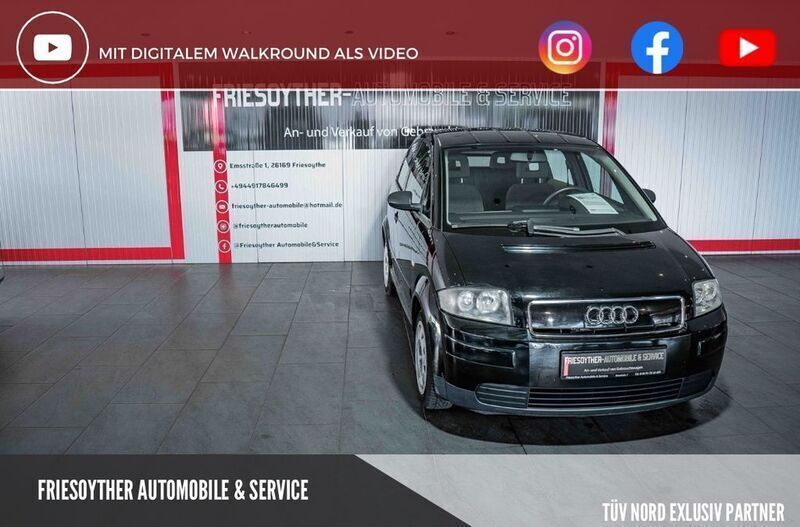 Schwarz Gebraucht 2002 Audi A2 Kleinwagen | 4.990 € (Etwas zu teuer) - Bild 1/4