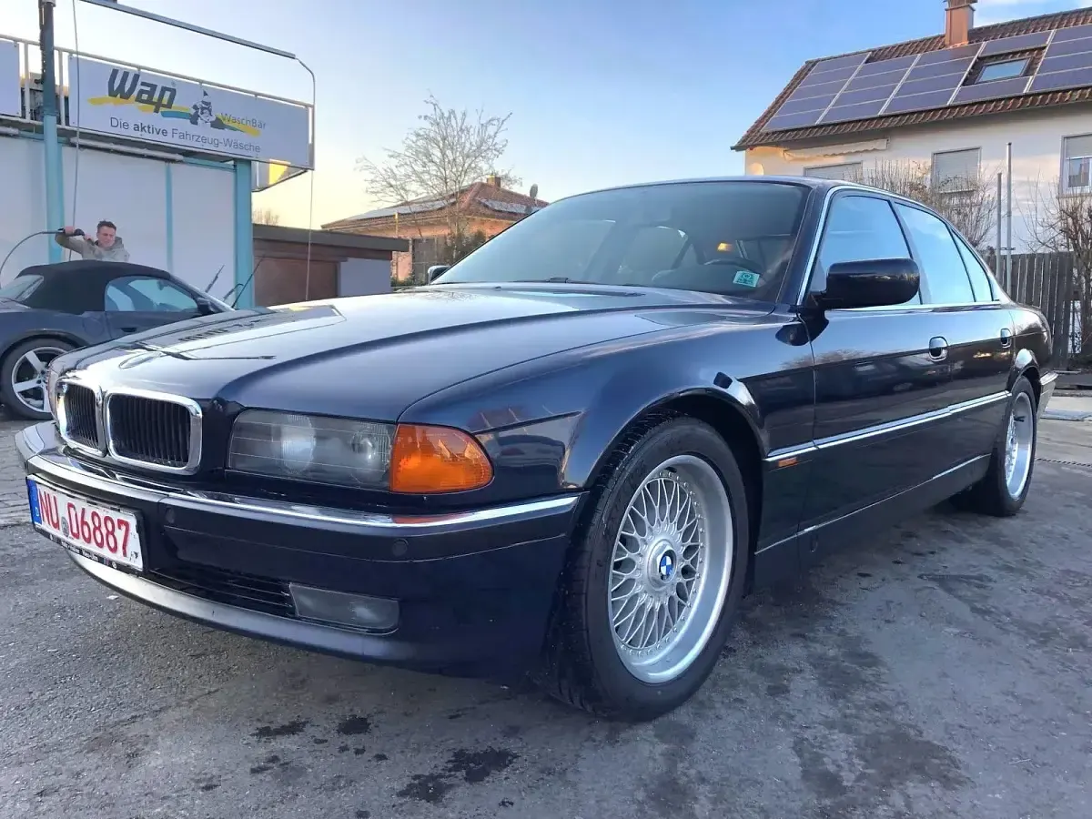 Gebraucht BMW 740 286 PS (210 kW) 1994 Blau Limousine