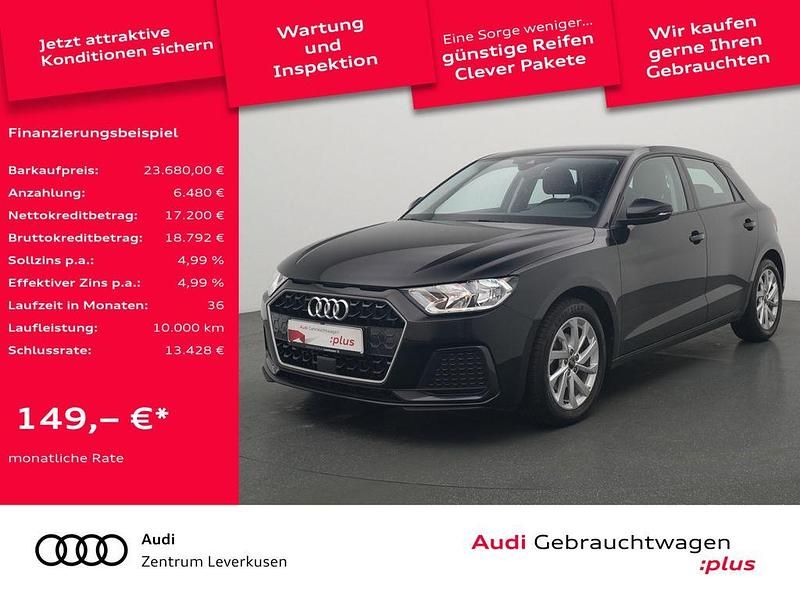 Schwarz Gebraucht 2024 Audi A1 Sportback Advanced Kleinwagen | 23.680 € (Guter Preis) - Bild 1/4
