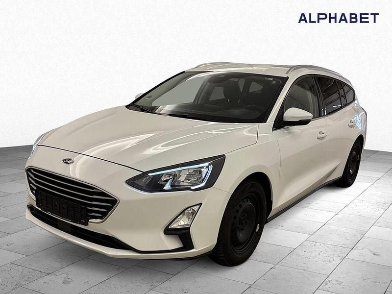 Weiß Gebraucht 2021 Ford Focus Cool & Connect Limousine | 12.807 € (Superpreis) - Bild 1/4