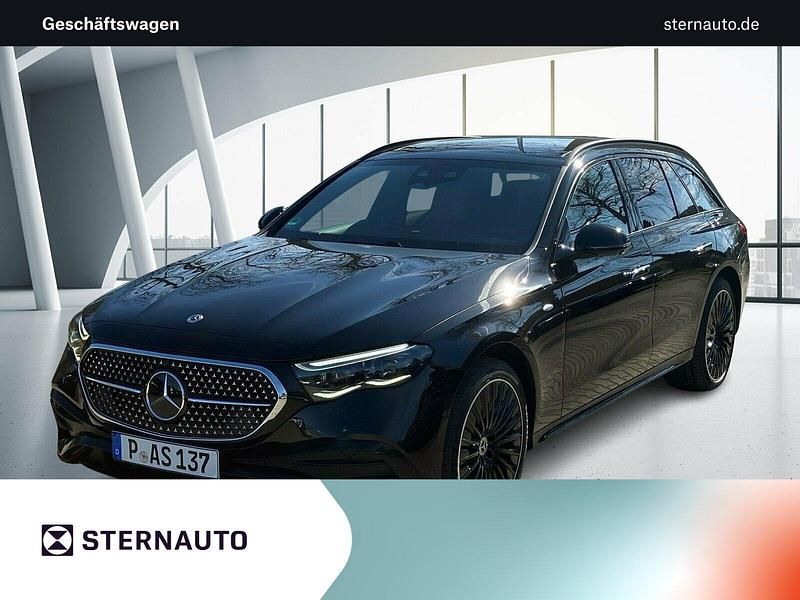 Lack obsidianschwarz Gebraucht 2025 Mercedes E300 AMG Line Premium Plus Kombi | 72.890 € (Fairer Preis) - Bild 1/4