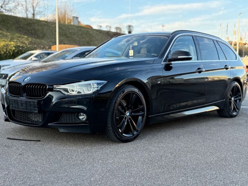 Schwarz Gebraucht 2018 BMW 320 M Sport Kombi | 14.500 € (Superpreis) - Bild 1/4
