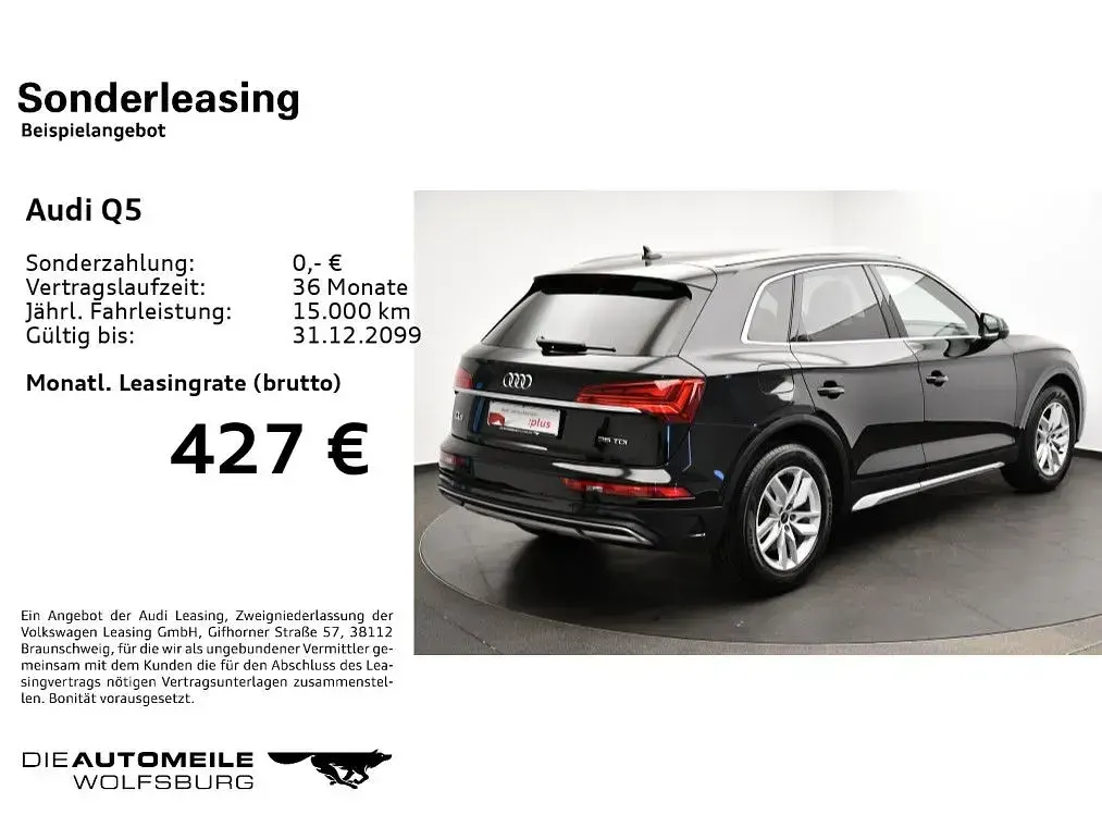 Gebraucht Audi Q5 Ambiente 163 PS (119 kW) 2022 Mythosschwarz metallic (metallic) SUV