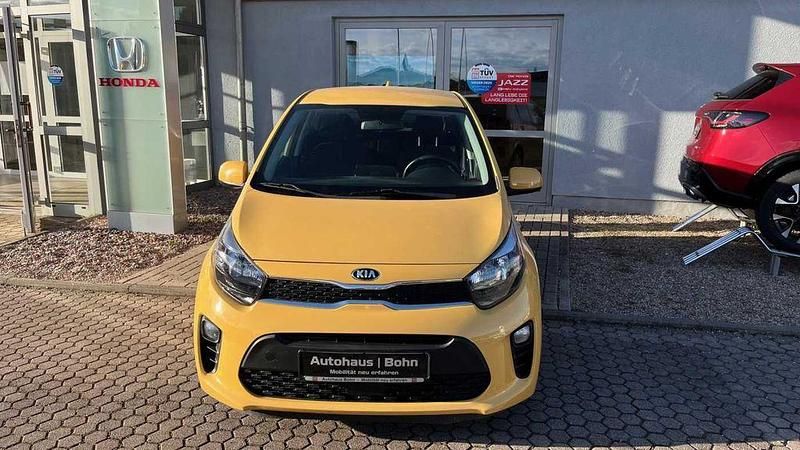Gelb Gebraucht 2021 Kia Picanto DREAM-TEAM Edition Kleinwagen | 11.470 € (Fairer Preis) - Bild 1/4