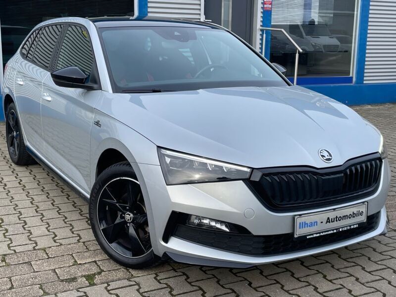 Gebraucht Skoda Scala Monte Carlo 110 PS (80 kW) 2022 Brilliantsilber metallic Kleinwagen