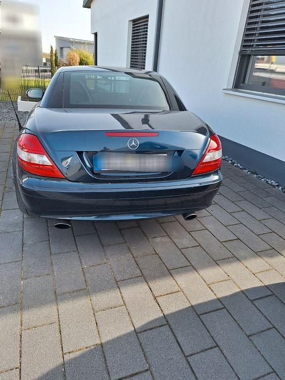 Gebraucht Mercedes SLK200 163 PS (119 kW) 2004 Blau Cabrio