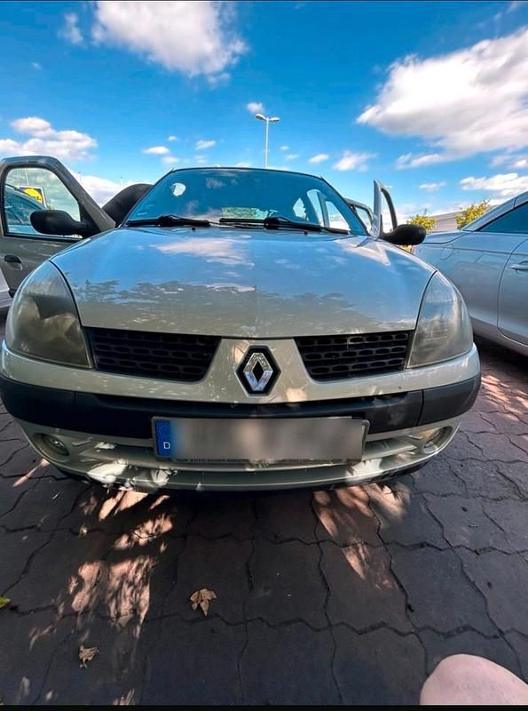 Grau Gebraucht 2003 Renault Clio II Kleinwagen | 1.350 € - Bild 1/4