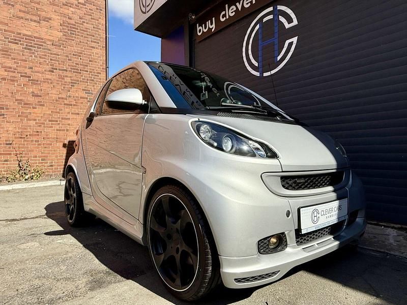 Gebraucht Smart ForTwo Coupé Brabus Xclusive 102 PS (75 kW) 2011 Silber Kleinwagen
