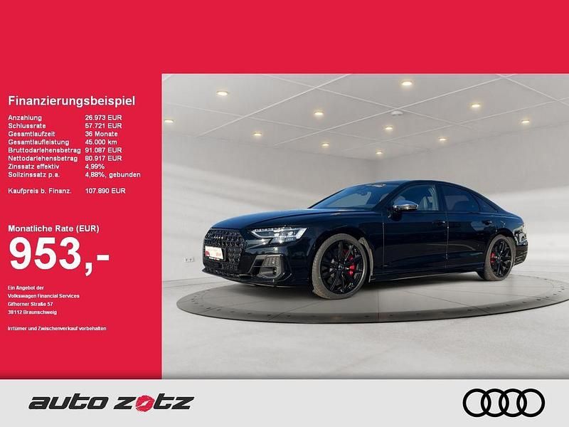 Schwarz Gebraucht 2023 Audi S8 Ambiente Limousine | 107.890 € (Etwas zu teuer) - Bild 1/4