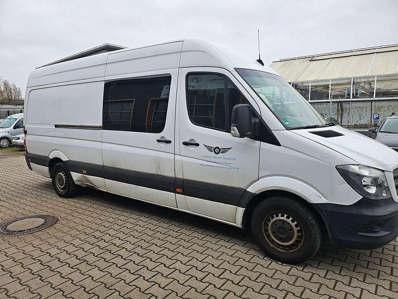 Arktikweiss Gebraucht 2017 Mercedes Sprinter Van | 12.499 € (Fairer Preis) - Bild 1/4