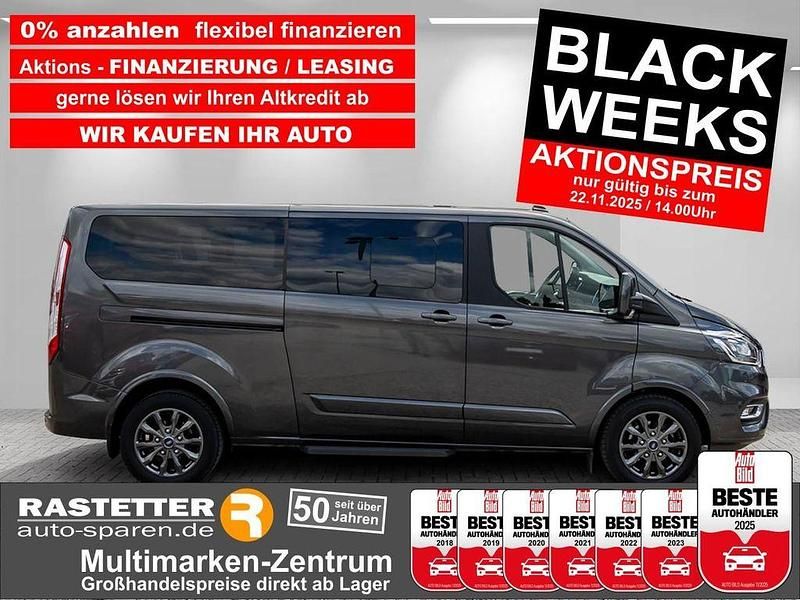 Grau Gebraucht 2022 Ford Tourneo Custom Titanium X Van | 39.840 € (Guter Preis) - Bild 1/4