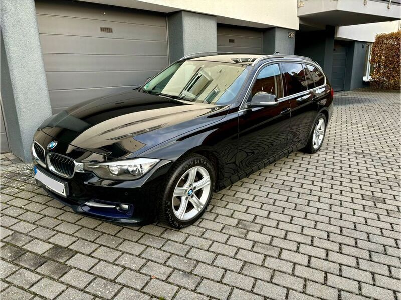 Schwarz Gebraucht 2014 BMW 320 Sport Line Kombi | 7.199 € (Fairer Preis) - Bild 1/4