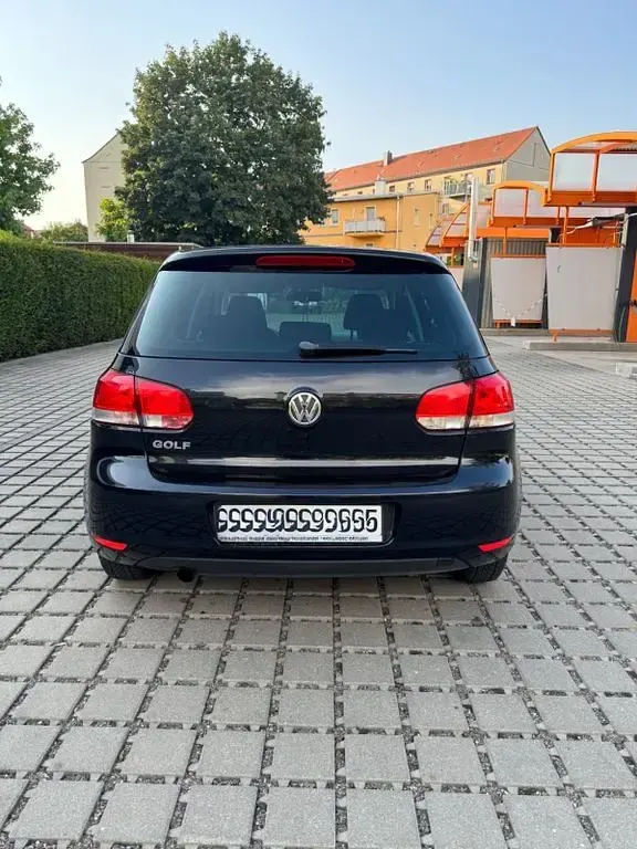 Gebraucht VW Golf VI Style 105 PS (77 kW) 2011 Schwarz Limousine