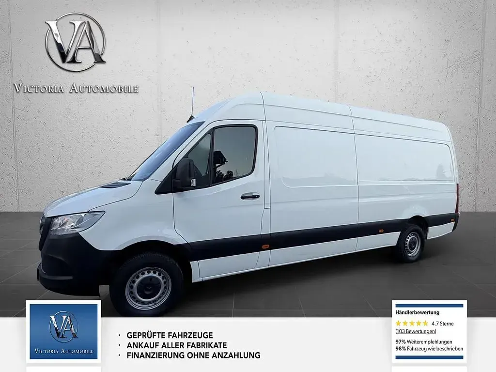 Używany Mercedes Sprinter 143 KM (105 kW) 2019 Biały Van