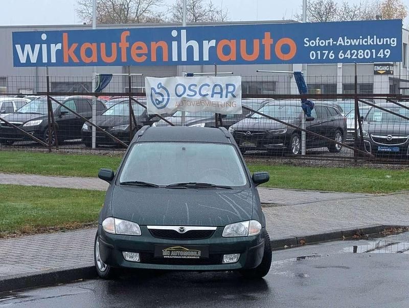 Grün Gebraucht 2000 Mazda 323F Kleinwagen | 2.899 € - Bild 1/4