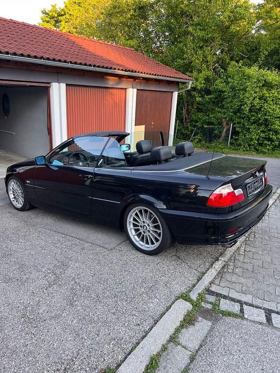 Schwarz Gebraucht 2000 BMW 320 Cabriolet Cabrio | 6.650 € (Fairer Preis) - Bild 1/4
