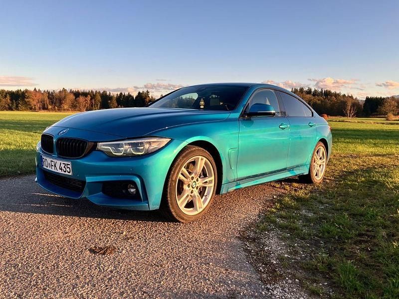 Blau Gebraucht 2017 BMW 435 Sport Line Coupé | 25.500 € (Fairer Preis) - Bild 1/4