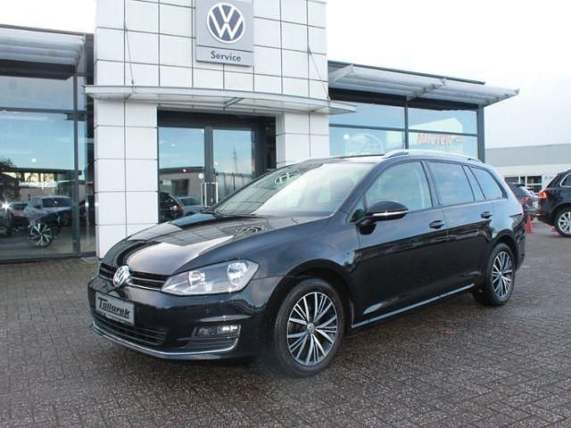 Schwarz Gebraucht 2016 VW Golf VII Allstar Kombi | 13.679 € (Fairer Preis) - Bild 1/4