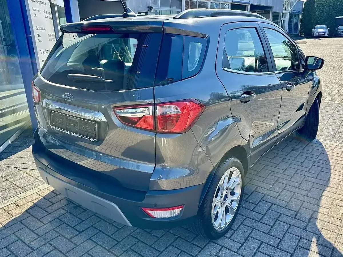 Gebraucht Ford Ecosport Titanium 125 PS (91 kW) 2021 Magnetic grau metallic SUV