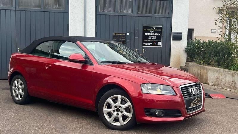 Gebraucht Audi A3 Cabriolet Sport 160 PS (117 kW) 2009 Granatrot perleffekt Cabrio