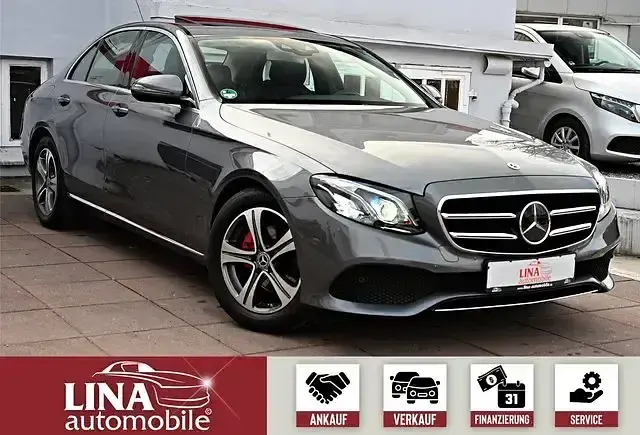 Brugt Mercedes E220 194 HK (142 kW) 2020 Grå Sedan
